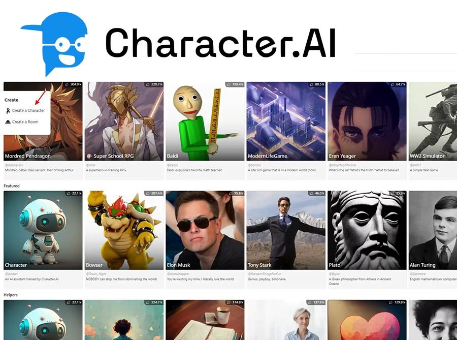 Character.ai logo